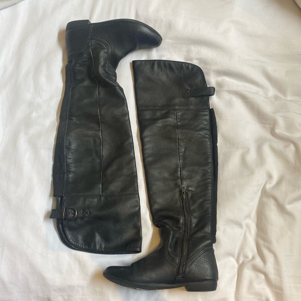 Over the knee boots.